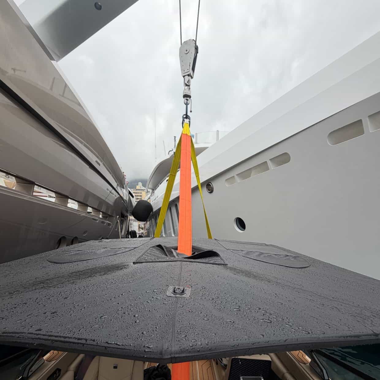 Superyacht Tender Lifting Inspection